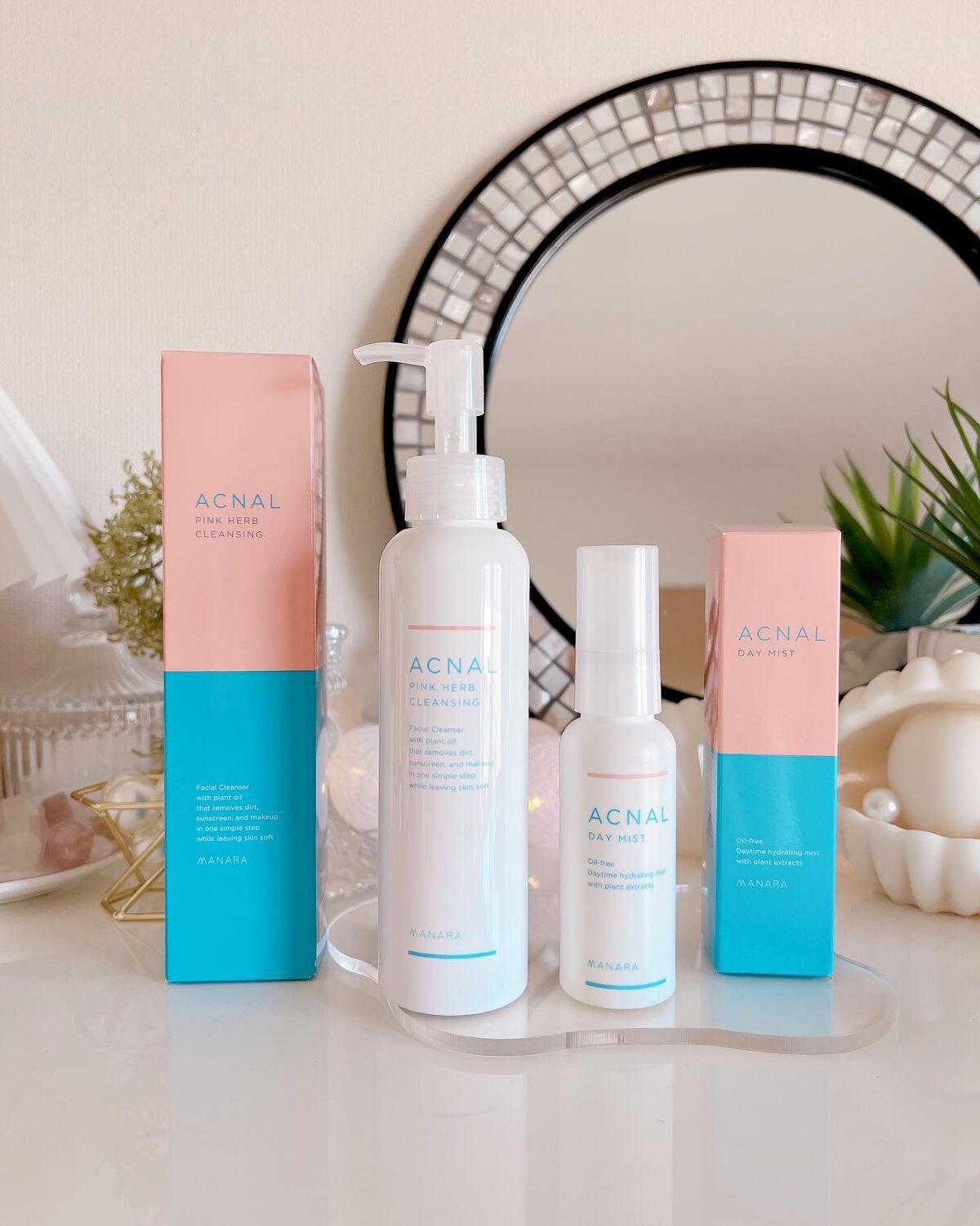 ピンクハーブクレンジング/ACNAL/オイルクレンジングを使ったクチコミ(8枚目)