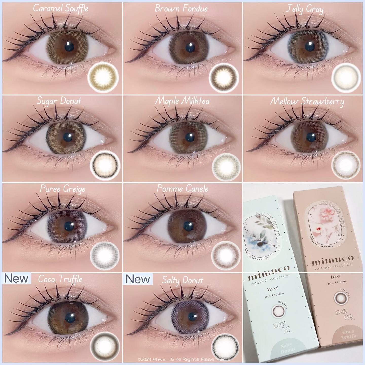 mimuco 1day/mimuco/ワンデー（１DAY）カラコンを使ったクチコミ（2枚目）