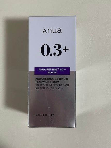レチノール0.3 ナイアシンリニューイングセラム/Anua/美容液を使ったクチコミ(1枚目)