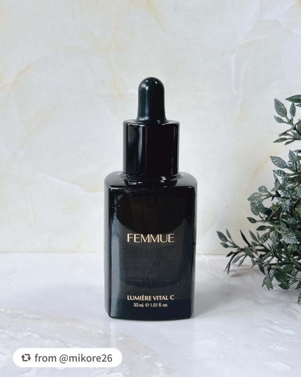 ルミエール ヴァイタルC/FEMMUE/ブースター・導入液を使ったクチコミ(1枚目)