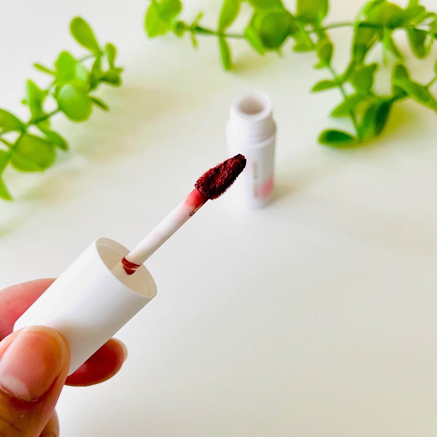 スフレマットリップ/L'adore Colors/口紅を使ったクチコミ（3枚目）