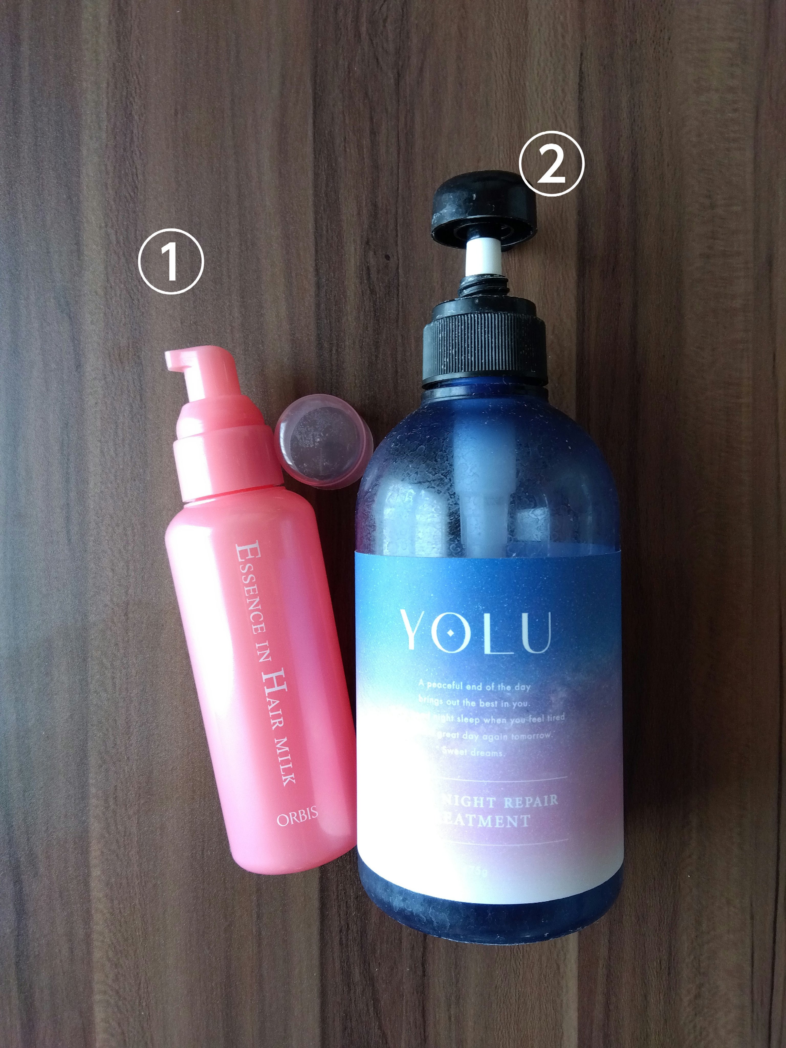 カームナイトリペアシャンプー／トリートメント/YOLU/市販シャンプーを使ったクチコミ（2枚目）