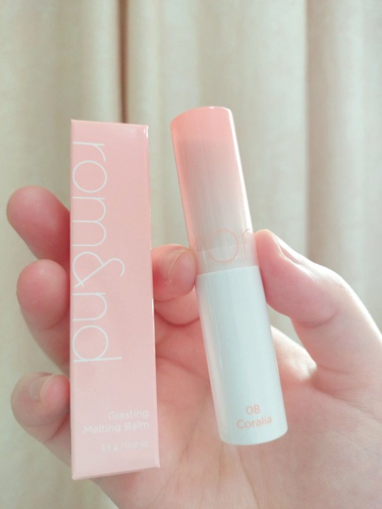 グラスティングメルティングバーム/rom&nd/リップバームを使ったクチコミ（2枚目）