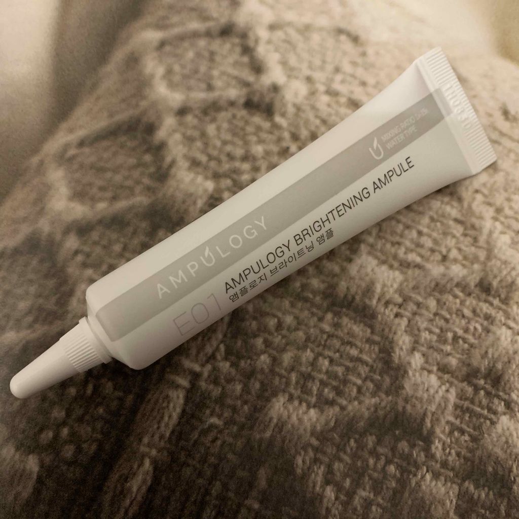E01 ブライトニングアンプル/Ampulogy/美容液を使ったクチコミ（1枚目）