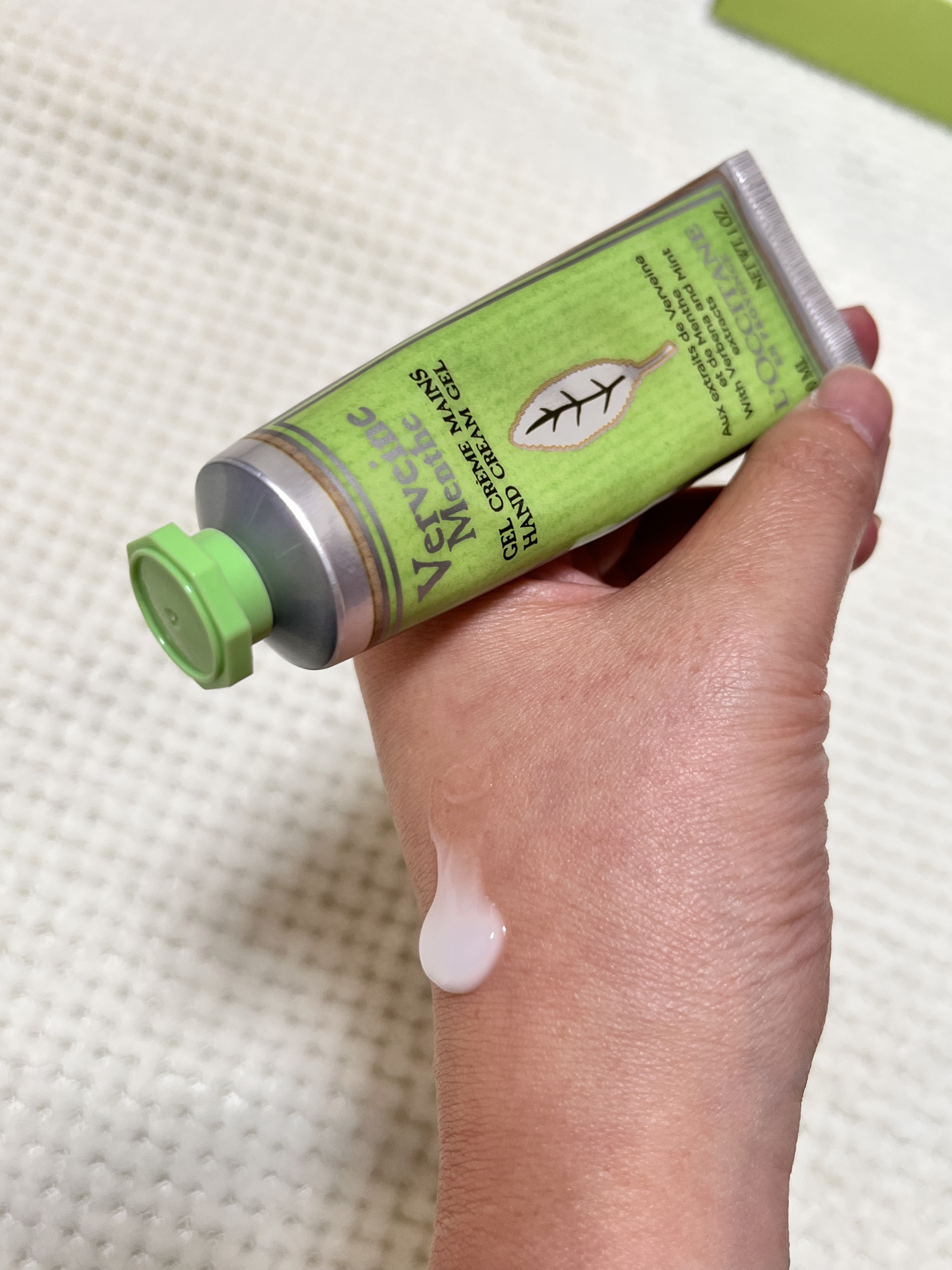 ミントヴァーベナ クールソルベミスト＆ハンド/L'OCCITANE/その他キットセットを使ったクチコミ（3枚目）