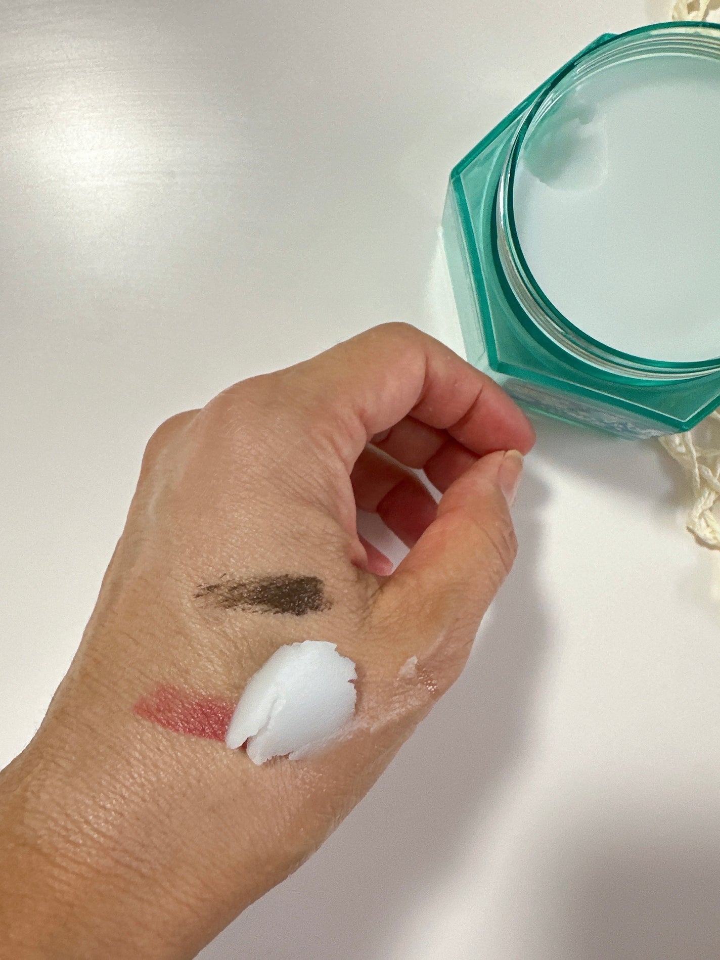 アンドハニー サボン クレンジングバーム ブルークレイ/&honey/クレンジングバームを使ったクチコミ(4枚目)