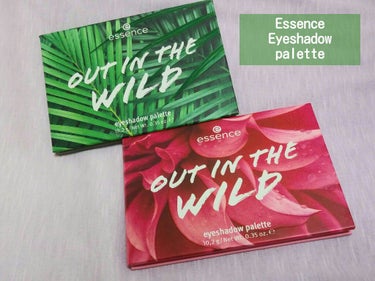 OUT IN THE WILD eyeshadow palette/essence/パウダーアイシャドウを使ったクチコミ（1枚目）