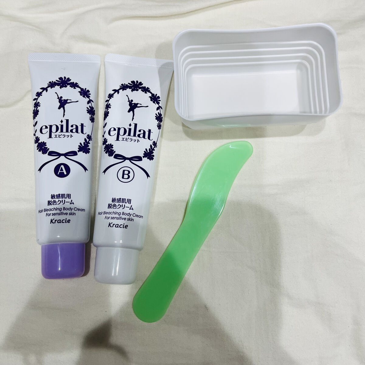 脱色クリーム 敏感肌用/エピラット/ムダ毛ケアを使ったクチコミ（3枚目）
