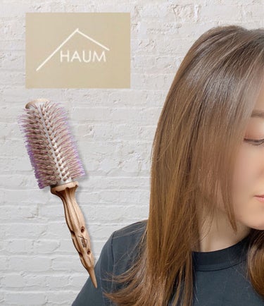 HAUM ヘアロールブラシ/HAUM/ヘアブラシを使ったクチコミ（3枚目）