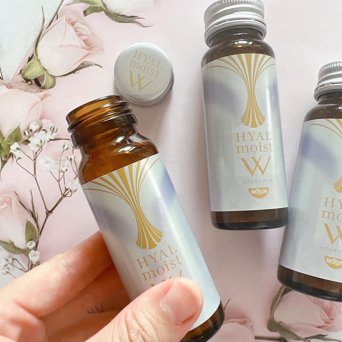 ヒアルモイスト W/日清食品/美容ドリンクを使ったクチコミ（3枚目）