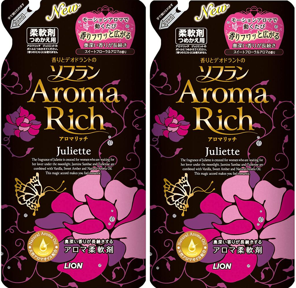 香りとデオドラントのソフラン アロマリッチ Juliette(ジュリエット) つめかえ用