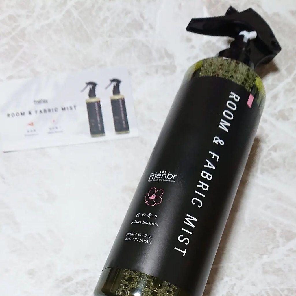 ルーム&ファブリックミスト 桜の香り/Frienbr/ファブリックミストを使ったクチコミ（1枚目）