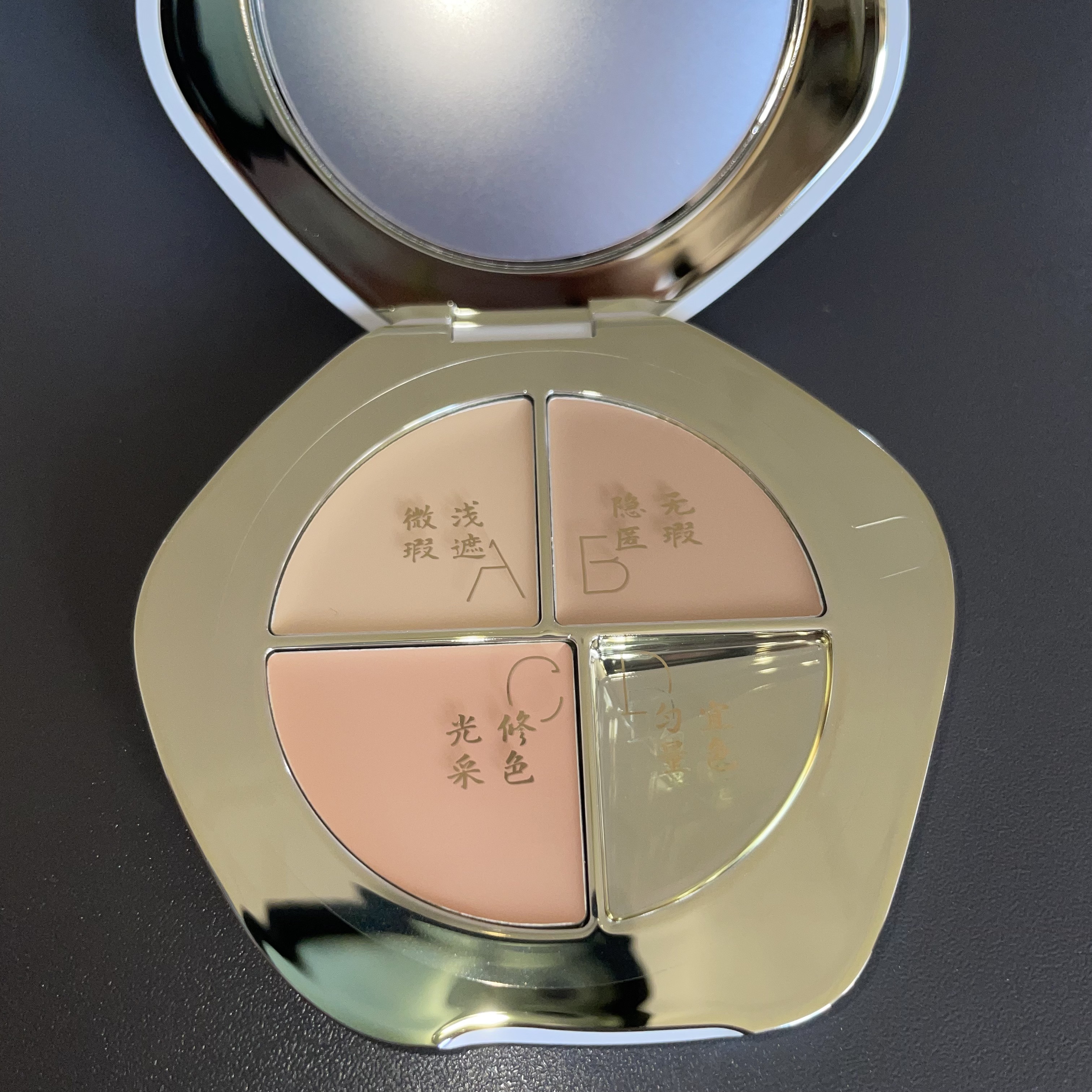 TIMAGE  クリーミーコンシーラーパレット/TIMAGE/パレットコンシーラーを使ったクチコミ（3枚目）