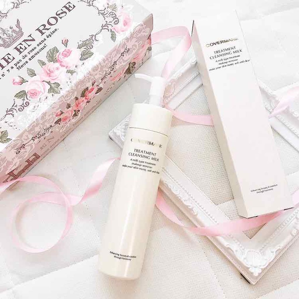 トリートメント クレンジング ミルク/COVERMARK/ミルククレンジングを使ったクチコミ（1枚目）