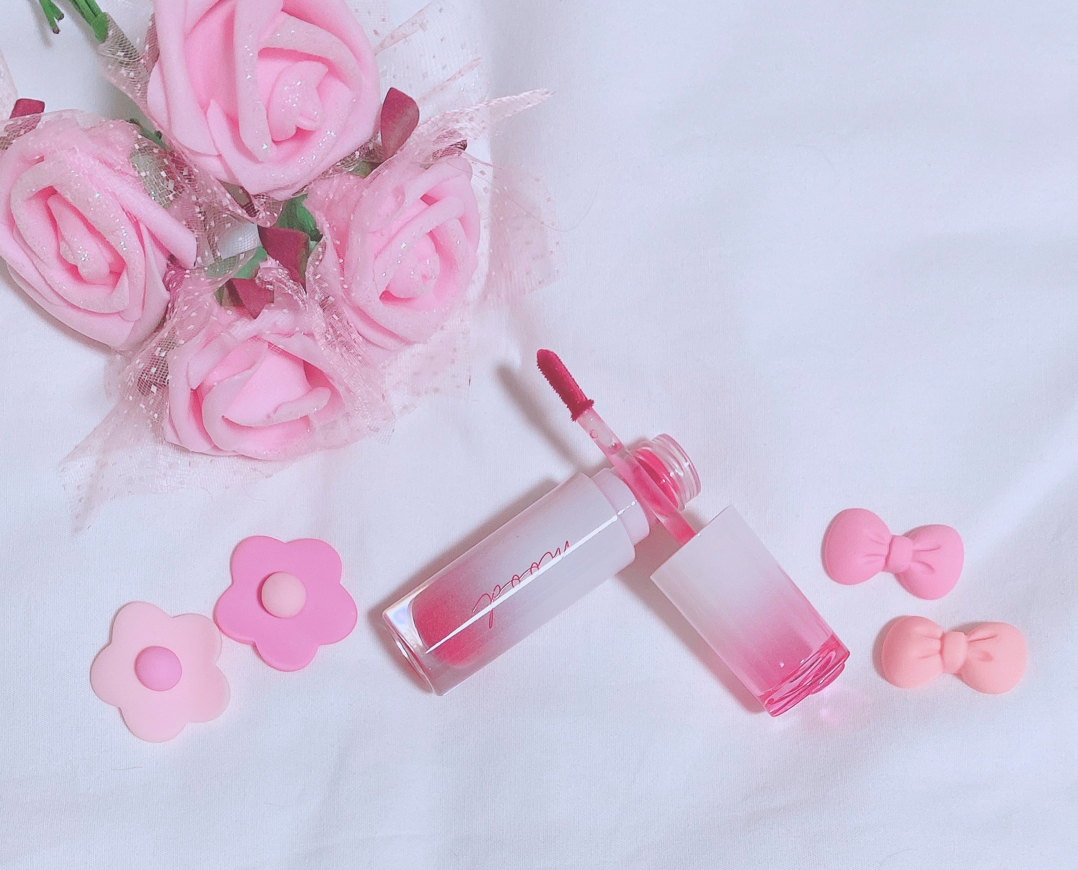 ペリペラ インク ムード グロイ ティント 25 HOT STRAWBERRY/PERIPERA/リップティントを使ったクチコミ（2枚目）