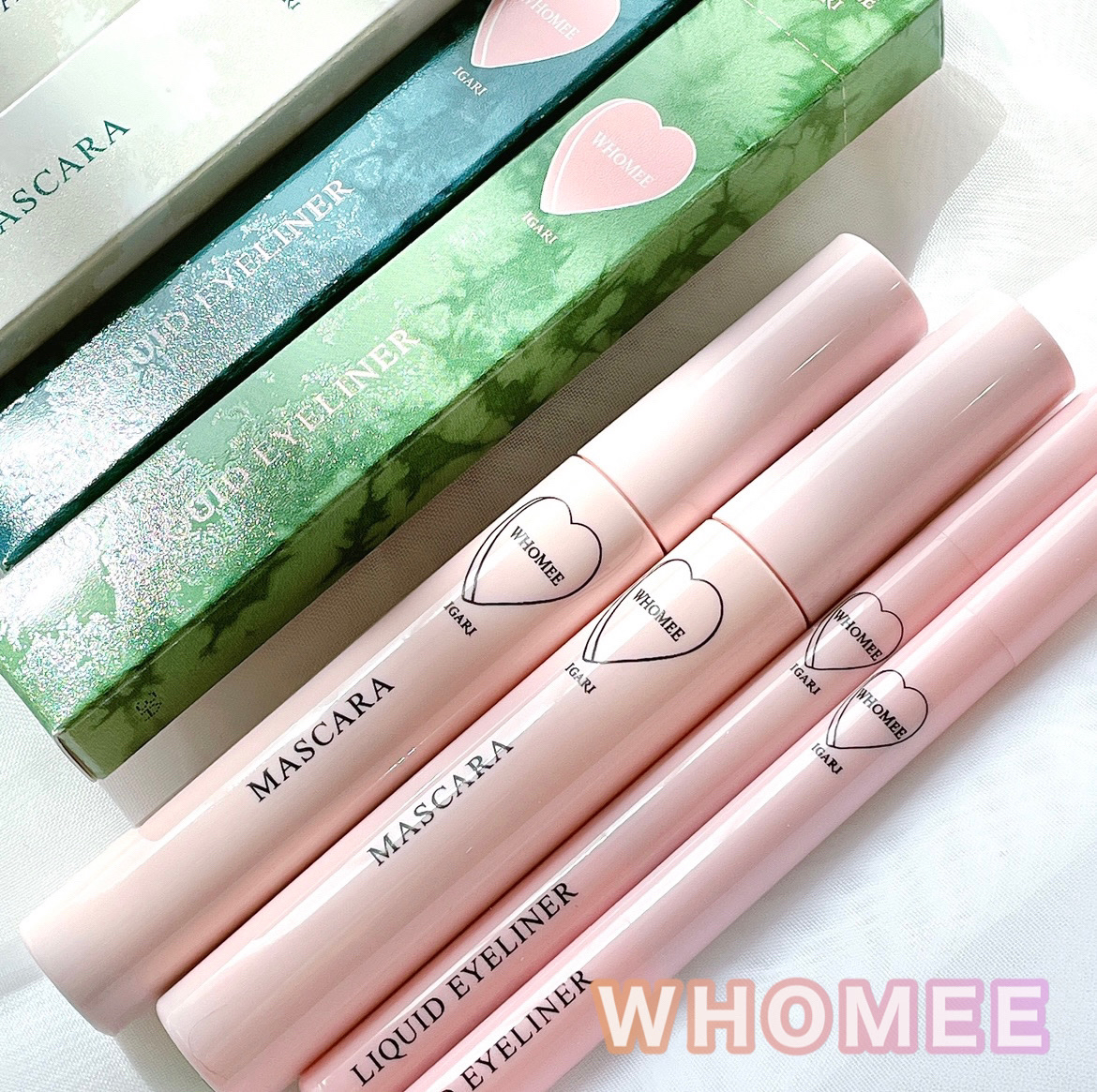 リキッドアイライナー デニムブルー/WHOMEE/リキッドアイライナーを使ったクチコミ（1枚目）