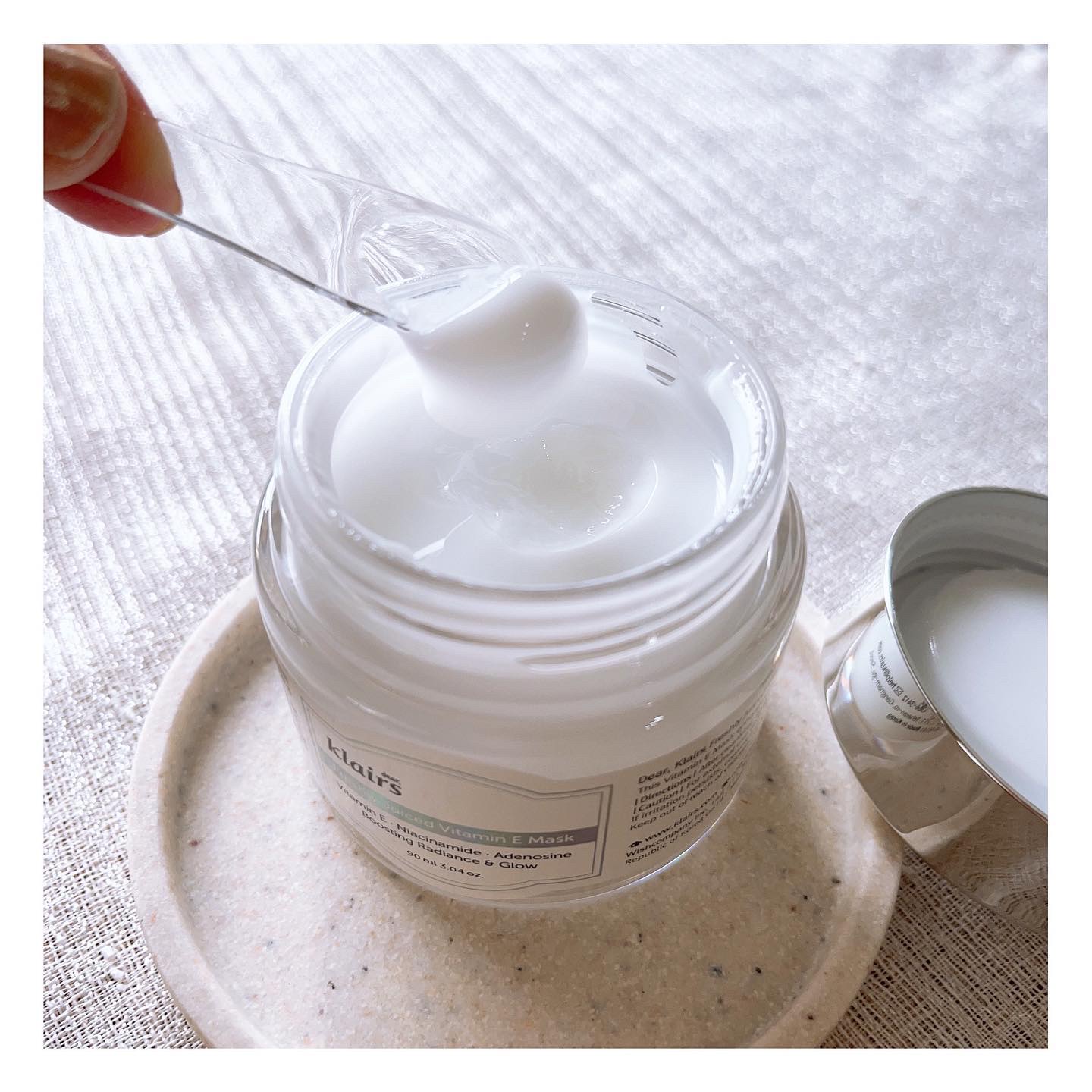 フレッシュリージュースドビタミンEマスク(90g)/Klairs/フェイスクリームを使ったクチコミ（3枚目）