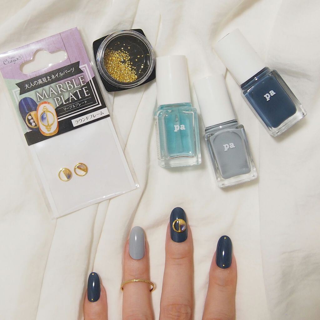 しずくネイルシール/キャンドゥ/ネイルシールを使ったクチコミ（3枚目）