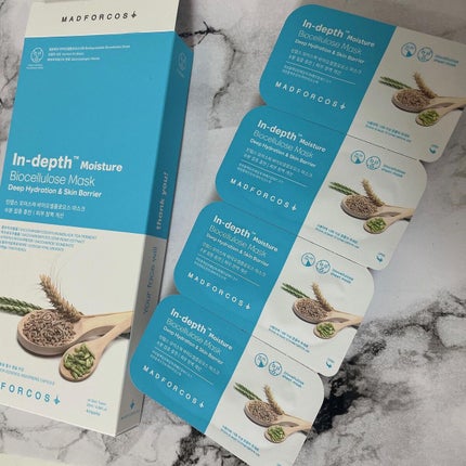 インデップス™モイスチャーバイオセルロースマスク/MADFORCOS/シートマスク・パックを使ったクチコミ(1枚目)