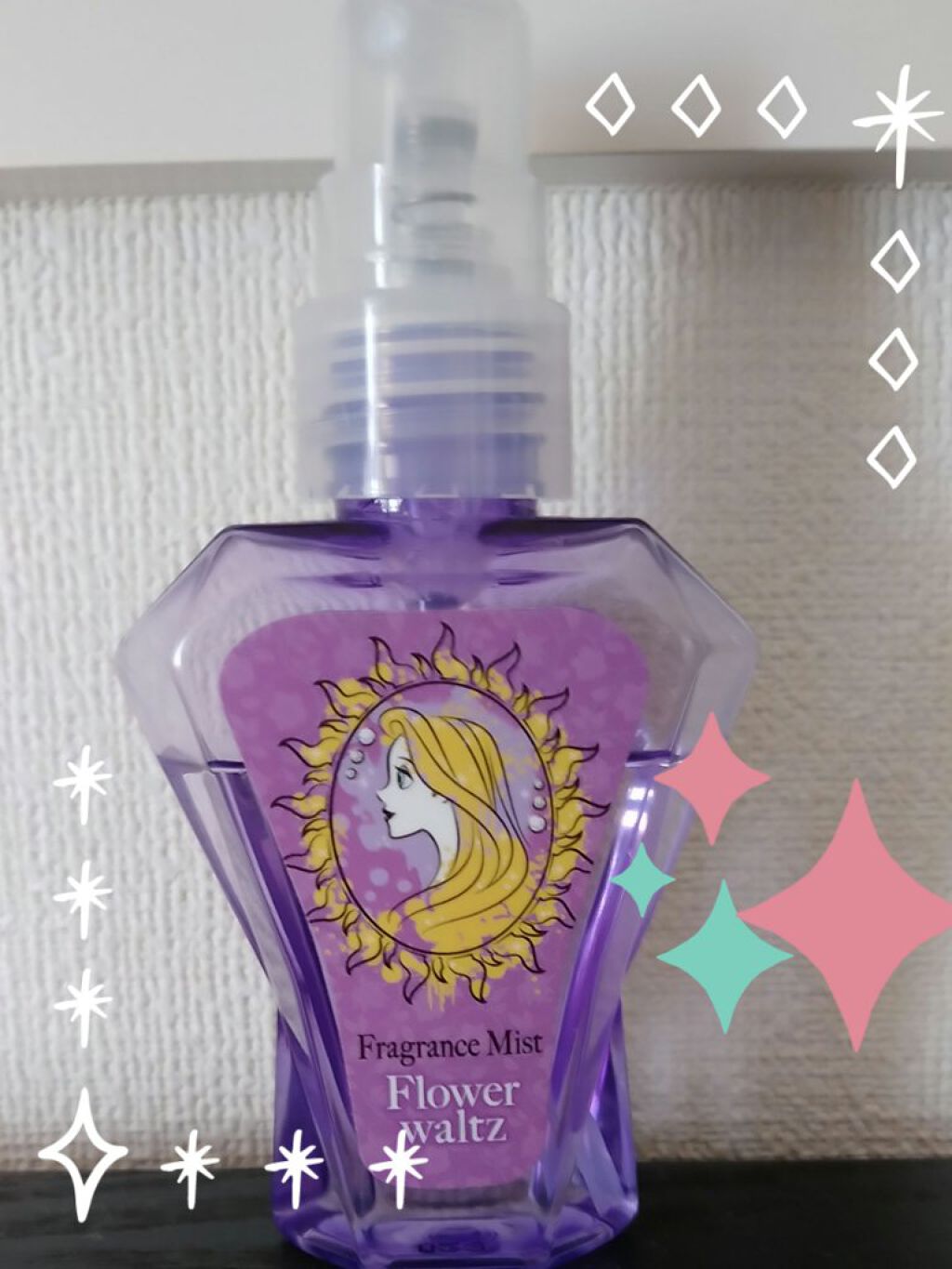 ディズニープリンセス フレグランスミスト フラワーワルツ/ディズニー(シービック)/香水(その他)を使ったクチコミ（1枚目）