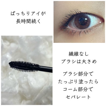 パワフルカール マスカラ EX(ボリューム)/FASIO/マスカラを使ったクチコミ(2枚目)