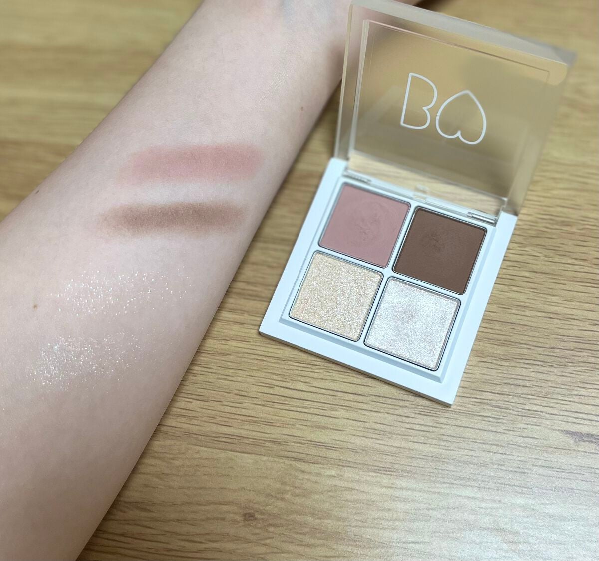 THE アイパレR/b idol/アイシャドウパレットを使ったクチコミ(2枚目)