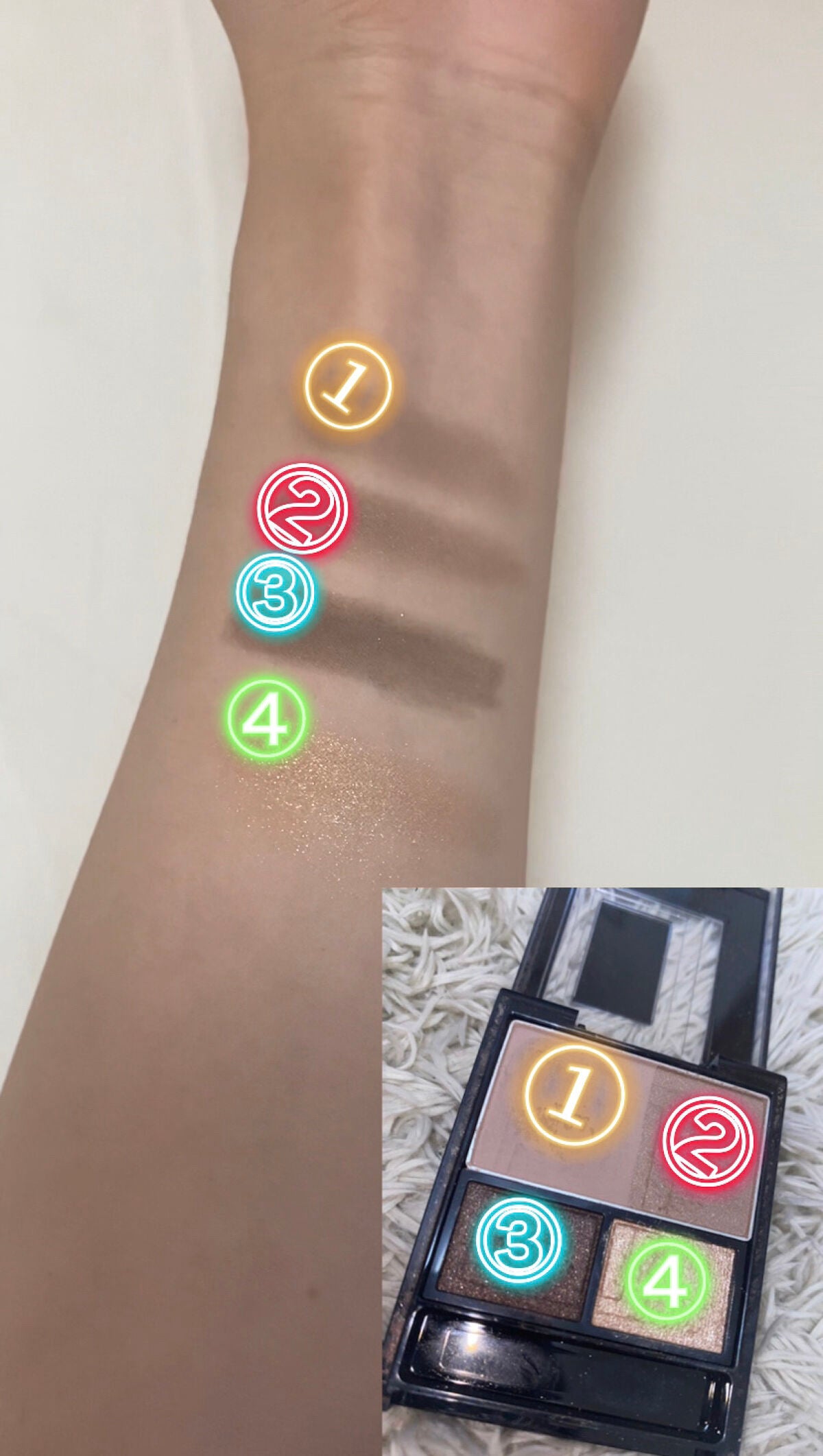 3Dプロデュースシャドウ/KATE/アイシャドウパレットを使ったクチコミ(3枚目)