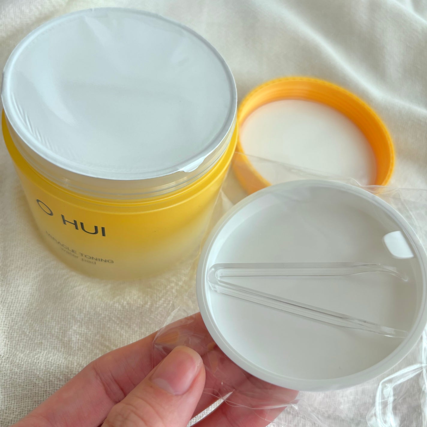 ミラクルトーニング ウォーターパッド/OHUI/化粧水を使ったクチコミ(6枚目)