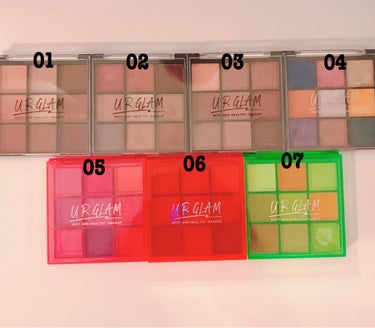 UR GLAM　BLOOMING EYE COLOR PALETTE/U R GLAM/アイシャドウパレットを使ったクチコミ（2枚目）