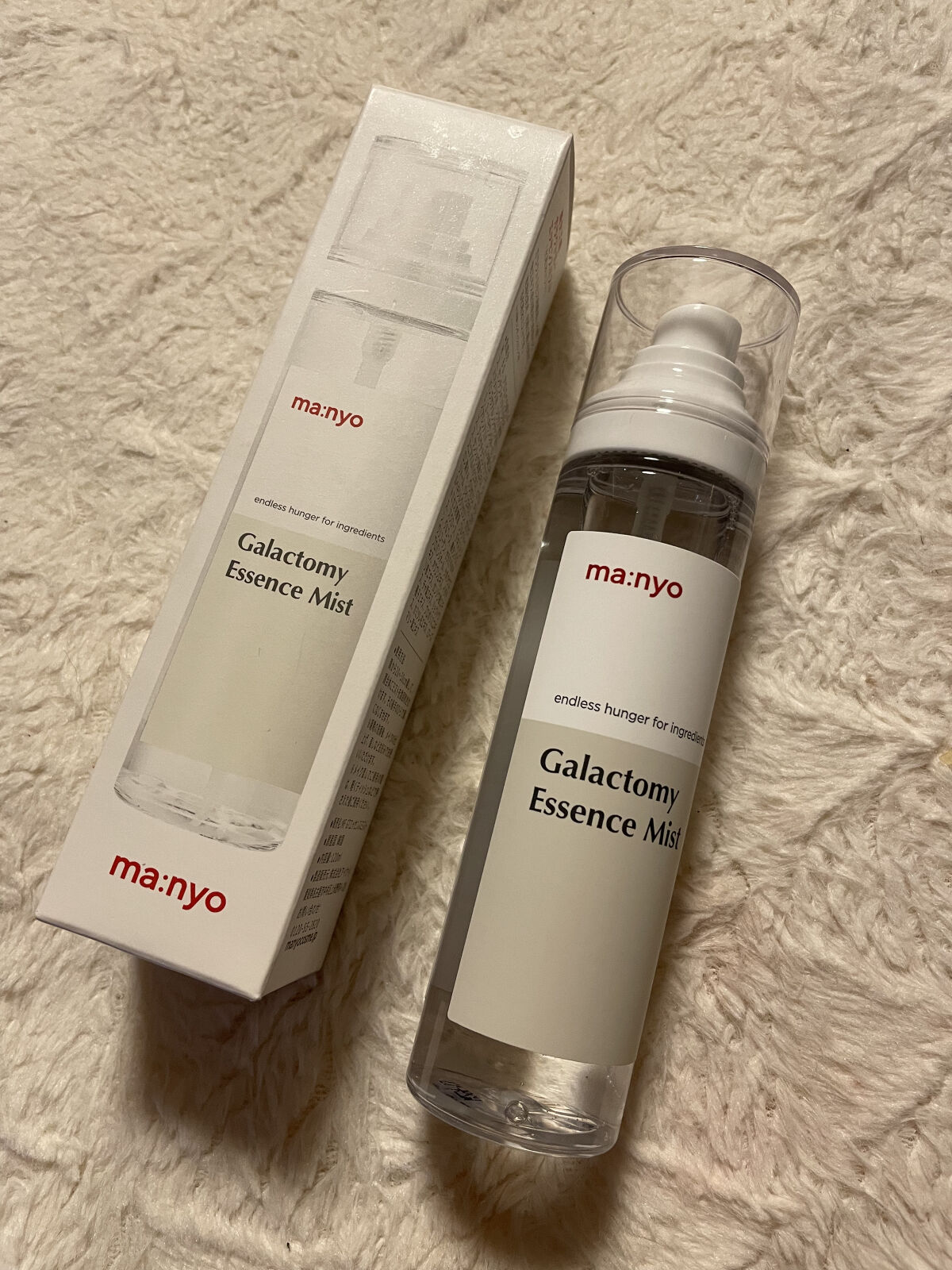 ガラクトミー エッセンス ミスト/manyo/ミスト状化粧水を使ったクチコミ（1枚目）