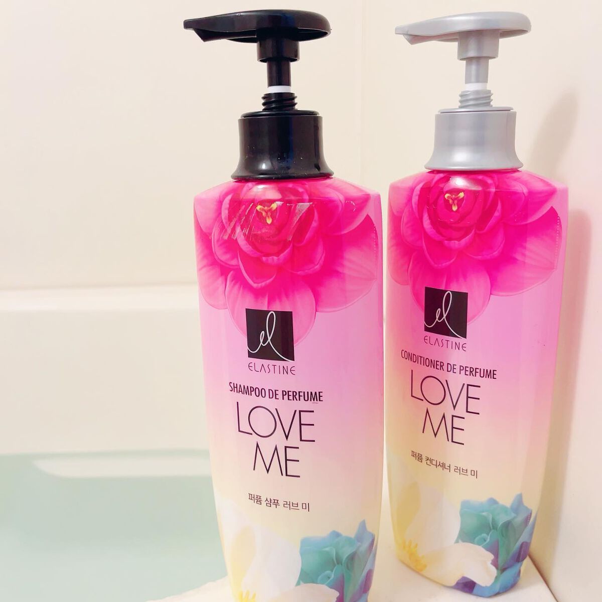 パフュームシャンプー＆コンディショナー/エラスチン/シャンプー・コンディショナーを使ったクチコミ（2枚目）