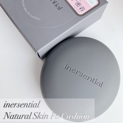 ナチュラルスキンフィットクッション/inersential/クッションファンデーションを使ったクチコミ(2枚目)