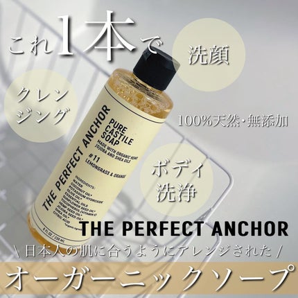 ザ・パーフェクトアンカー レモングラス&オレンジ #11/THE PERFECT ANCHOR/ボディソープを使ったクチコミ(1枚目)