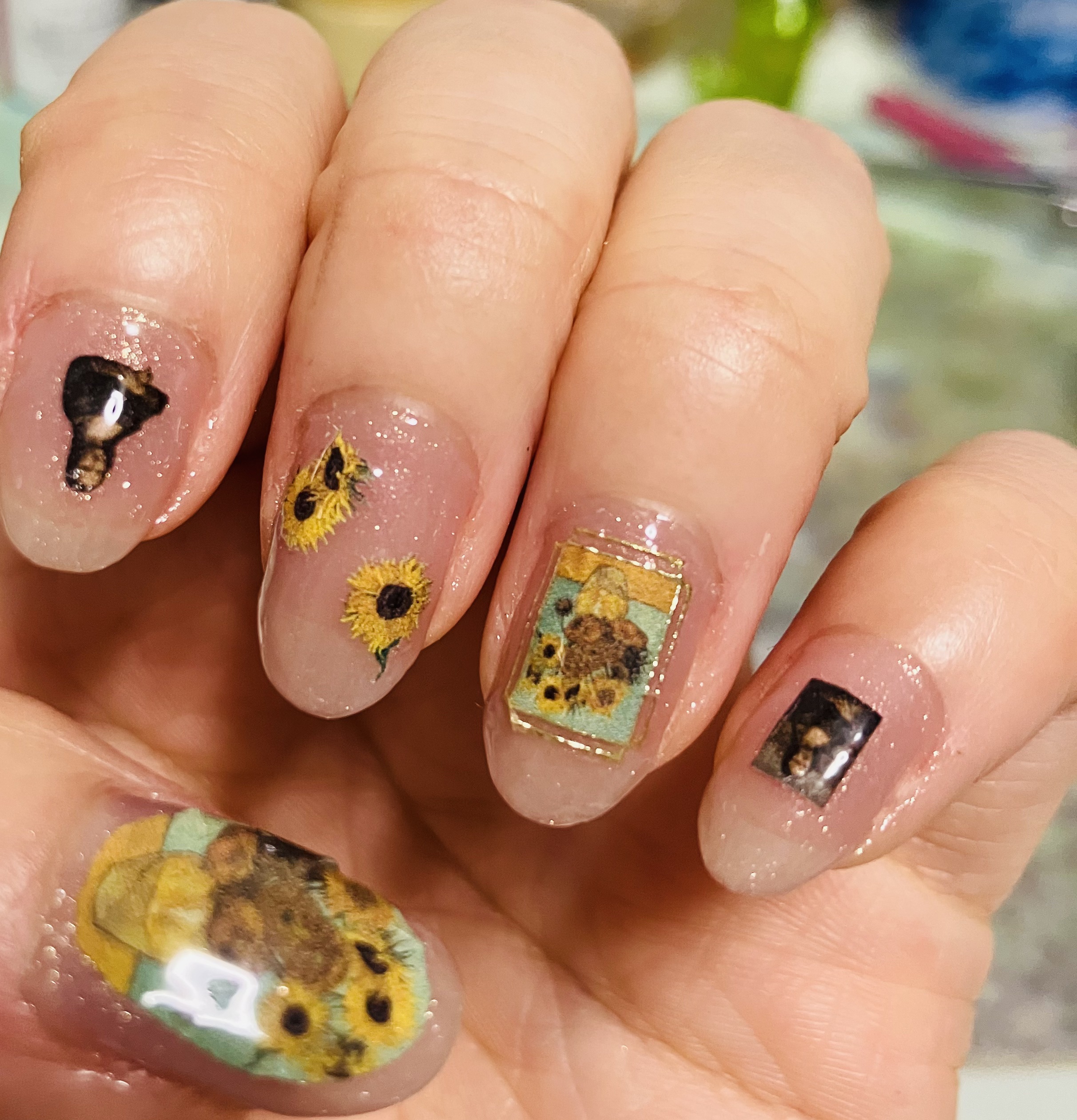 ジェルネイル GM128 チルモヒート/ジェルミーワン/ジェルネイルを使ったクチコミ（2枚目）