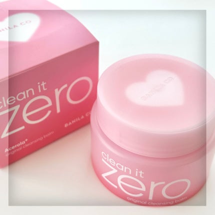 クリーンイットゼロ クレンジングバーム オリジナル/BANILA CO/クレンジングバームを使ったクチコミ(1枚目)