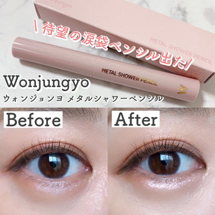 ウォンジョンヨ メタルシャワーペンシル/Wonjungyo/スティックアイシャドウを使ったクチコミ(1枚目)