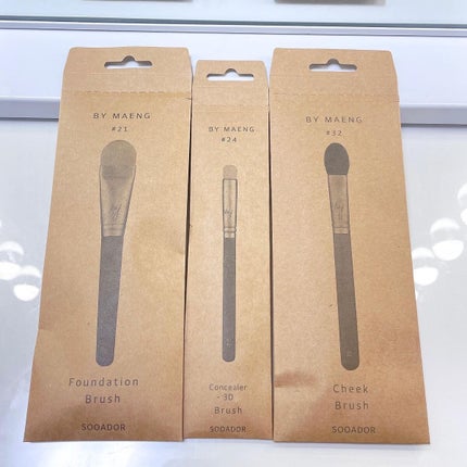 BY MAENG #21 ファンデーションブラシ/SOOA DOR/メイクブラシを使ったクチコミ(5枚目)
