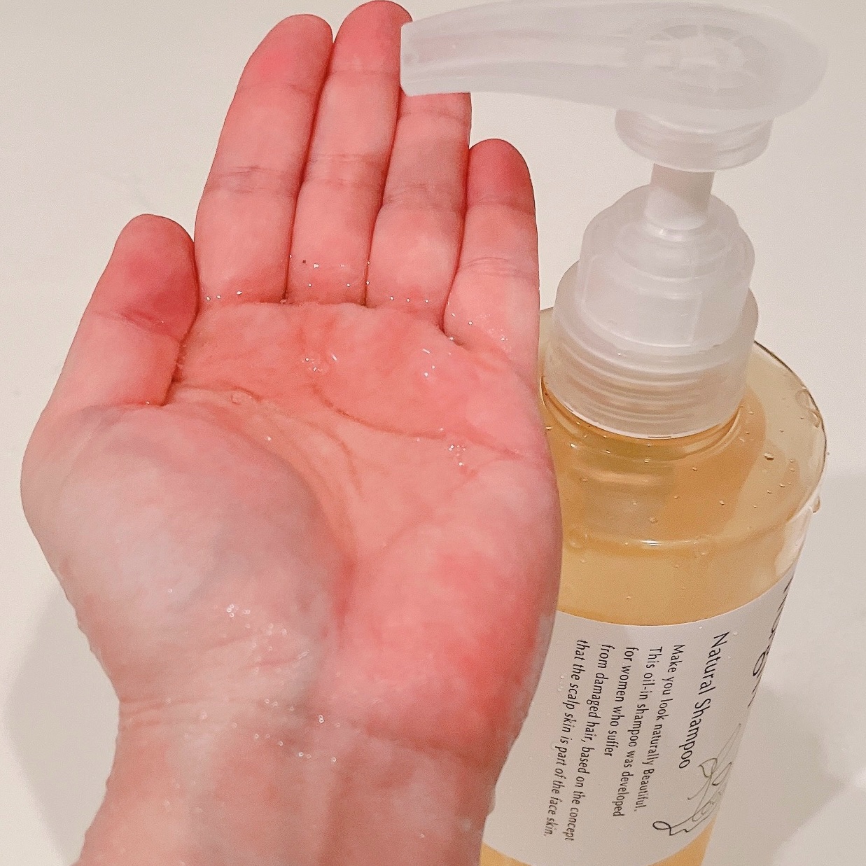 hugmナチュラルシャンプー/hugm/市販シャンプーを使ったクチコミ（3枚目）