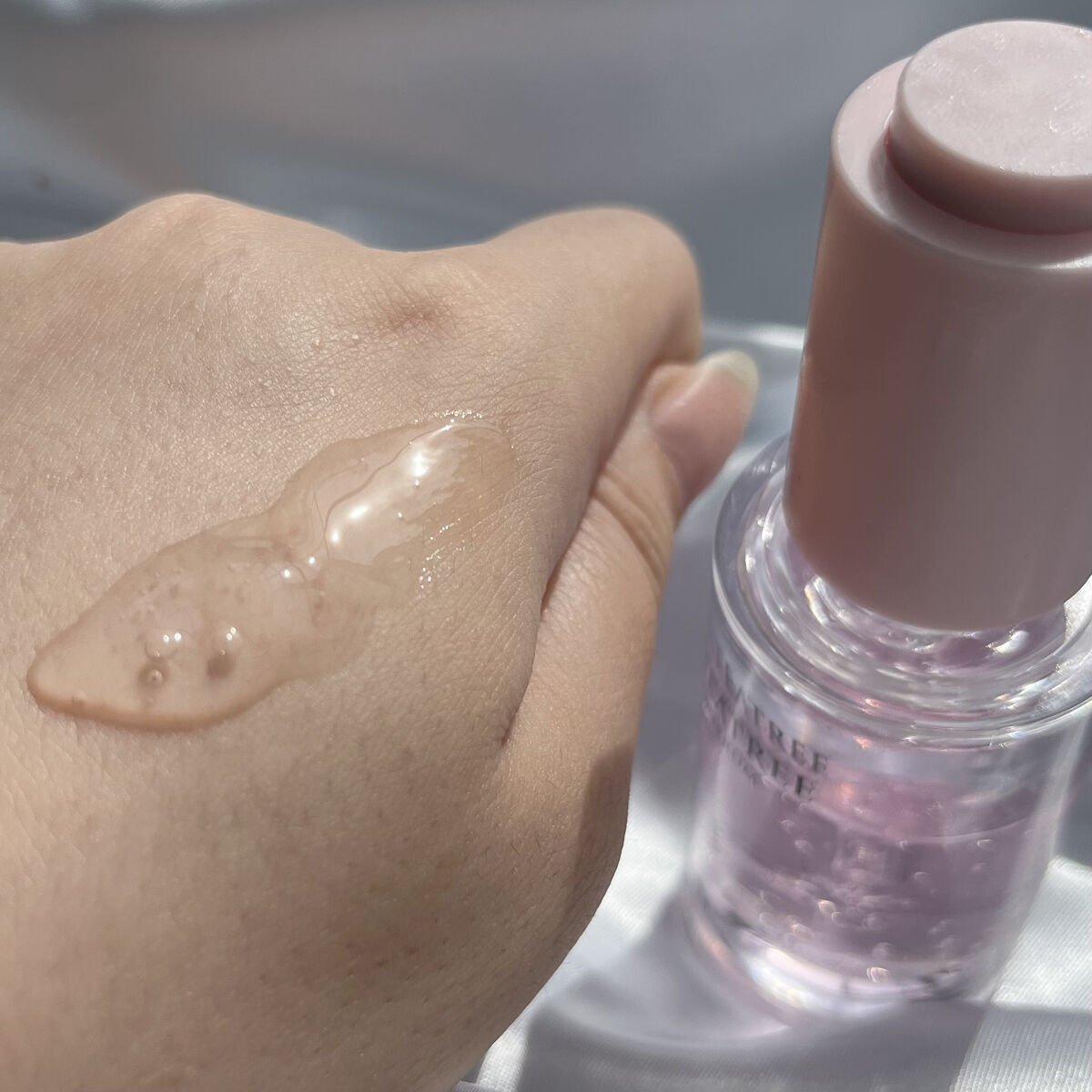 ピンクティーツリーシナジーセラム/APLIN/美容液を使ったクチコミ（3枚目）