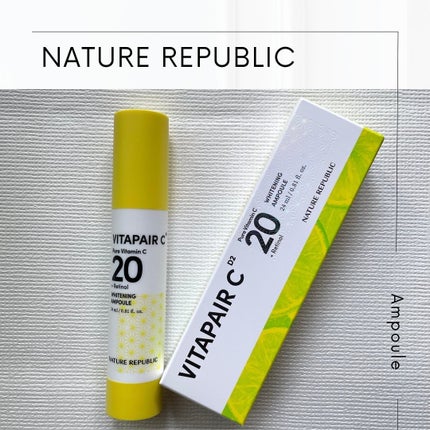 ビタペアC ビタレチ美容液/ネイチャーリパブリック/美容液を使ったクチコミ(1枚目)