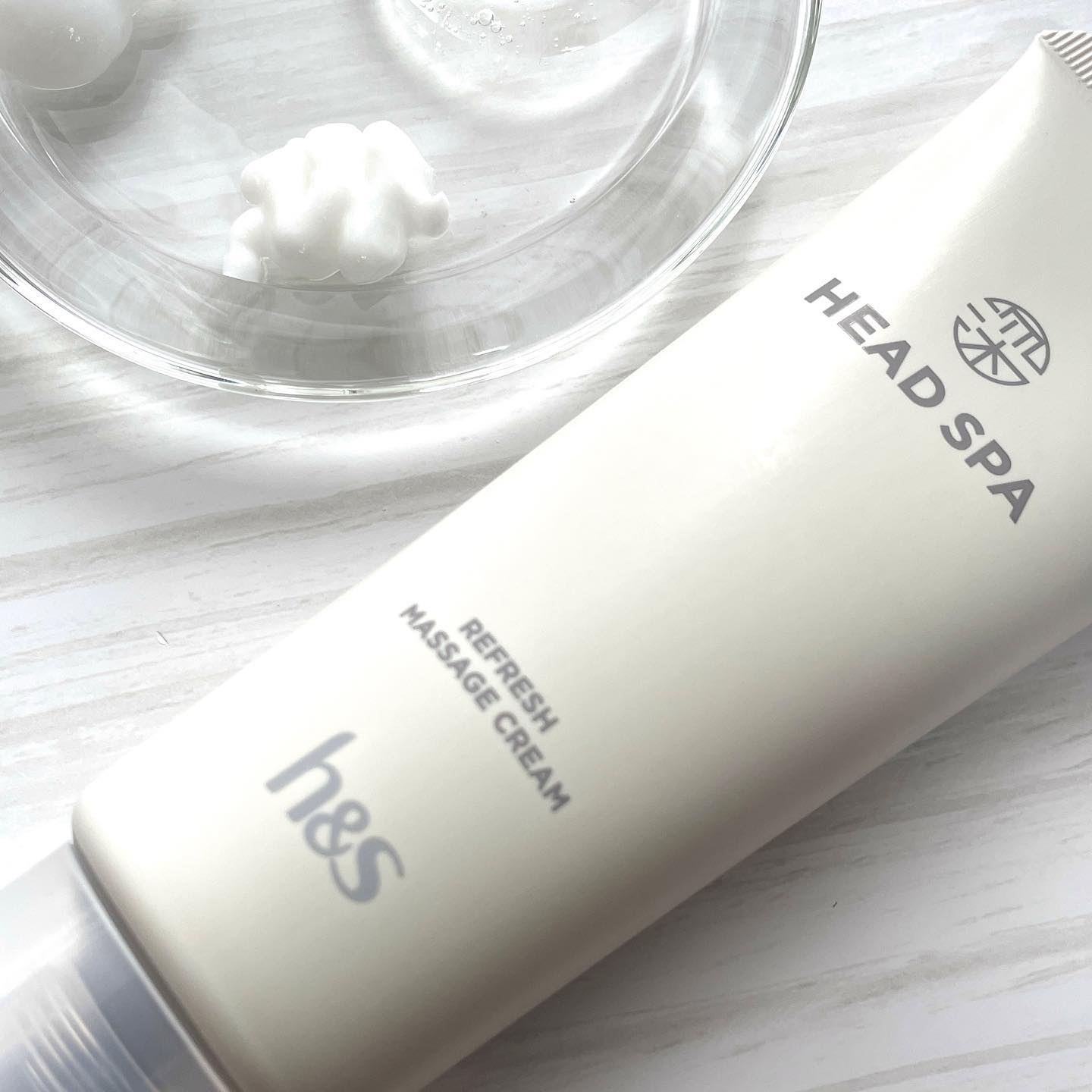 リフレッシュ マッサージクリーム/h&s/洗い流すヘアトリートメントを使ったクチコミ（1枚目）