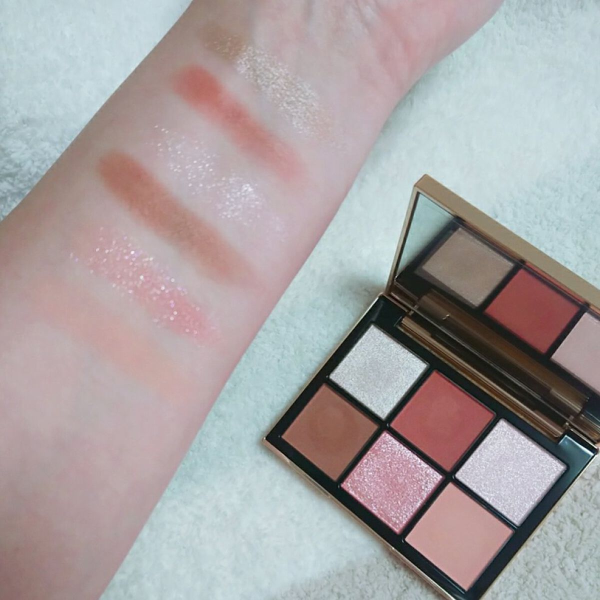 アイデザイナー  EX05 Ready For LOVE〈限定色〉/SNIDEL BEAUTY/アイシャドウパレットを使ったクチコミ（2枚目）