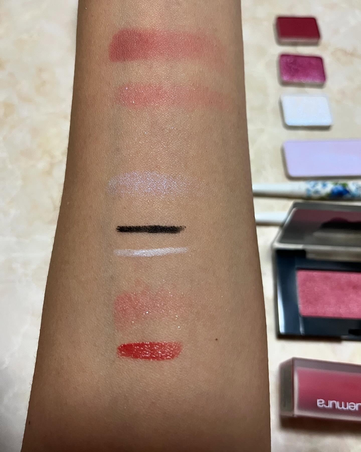 フェイス カラー(レフィル) ストロベリー パフェ/shu uemura/パウダーチークを使ったクチコミ（2枚目）