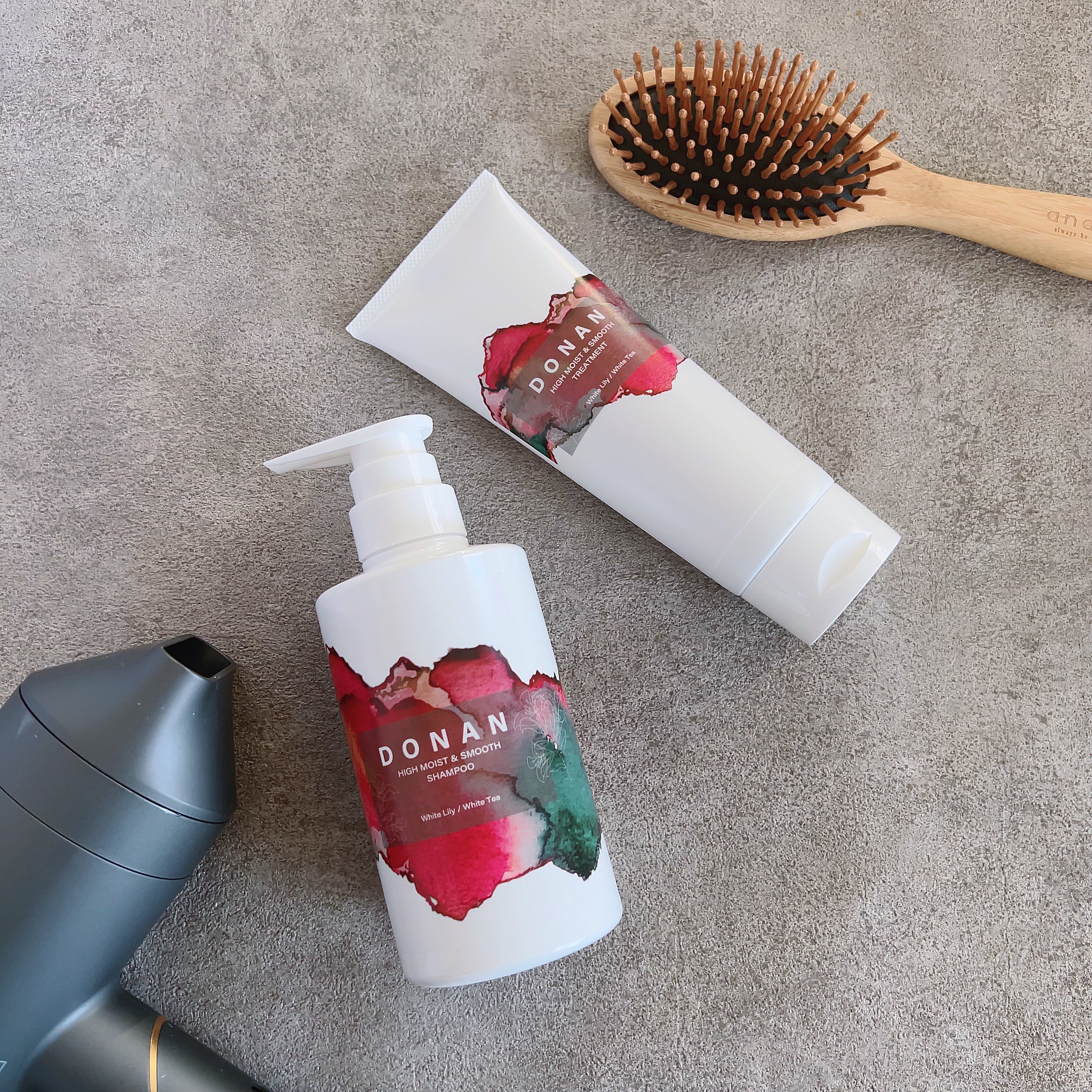ハイモイスト＆スムースシャンプー/トリートメント/DONAN/市販シャンプーを使ったクチコミ（1枚目）