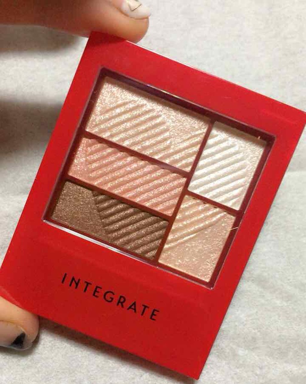 トリプルレシピアイズ/インテグレート/アイシャドウパレットを使ったクチコミ(1枚目)