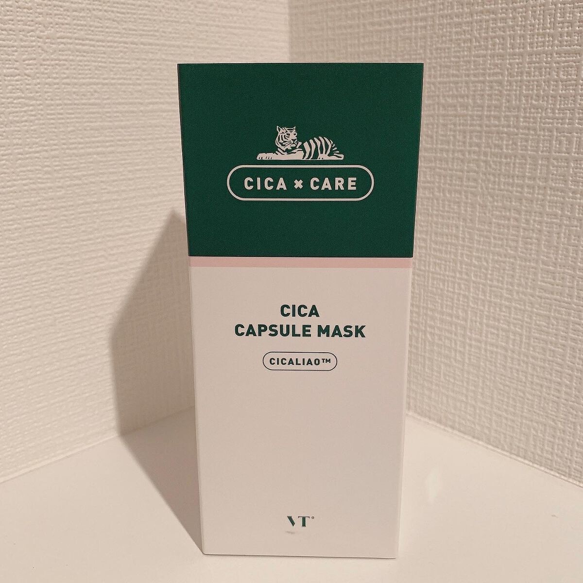 CICA カプセルマスク/VT/洗い流すパック・マスクを使ったクチコミ(1枚目)