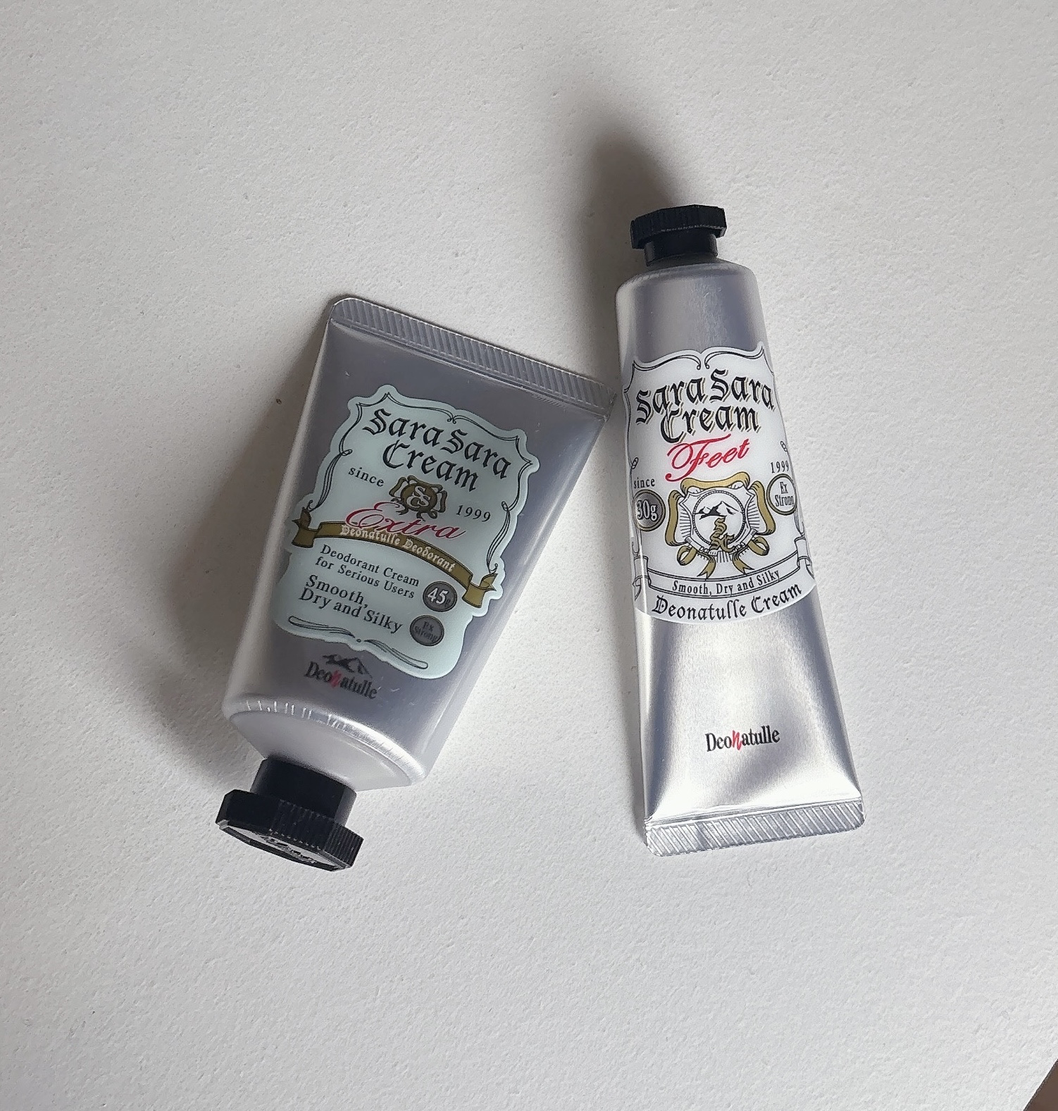 薬用足指さらさらクリーム/デオナチュレ/デオドラント・制汗剤を使ったクチコミ（1枚目）