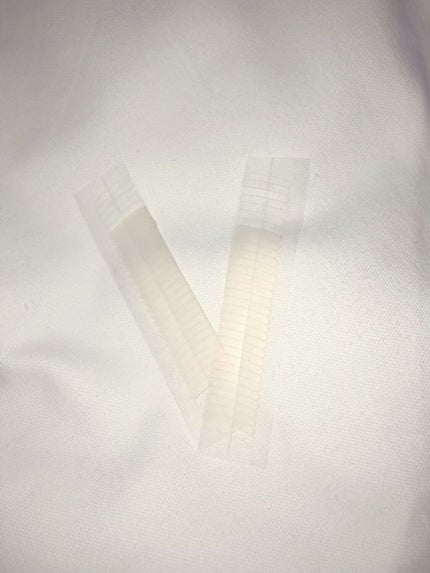 アイテープ片面(のびる)絆創膏タイプ スリム 120枚/セリア/二重まぶた用アイテムを使ったクチコミ(3枚目)