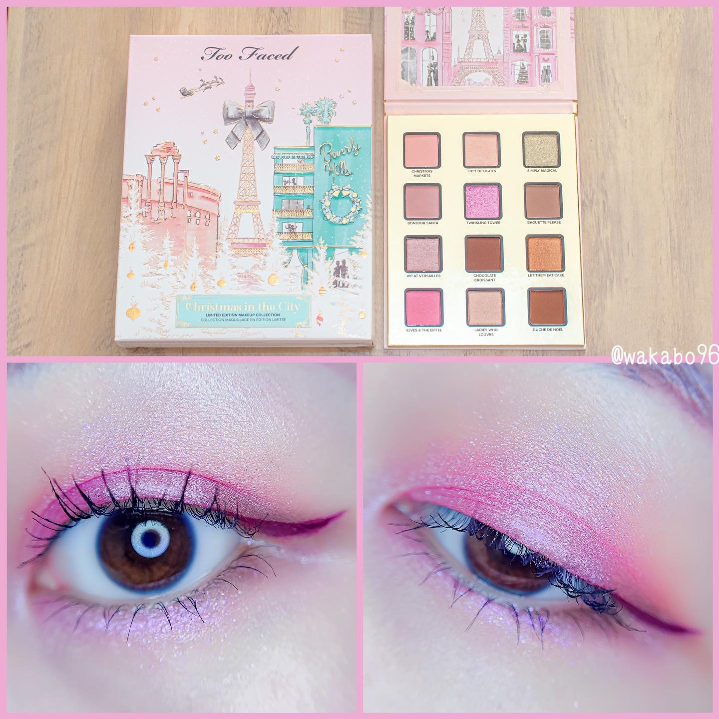 クリスマス イン ザ シティ メイクアップコレクション/Too Faced/メイクアップキットを使ったクチコミ（1枚目）