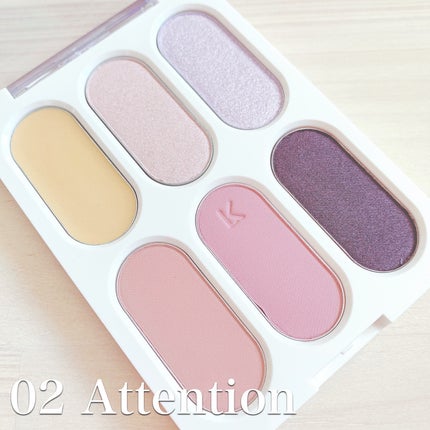 フォーエバー6アイパレット/Laka/アイシャドウパレットを使ったクチコミ(2枚目)